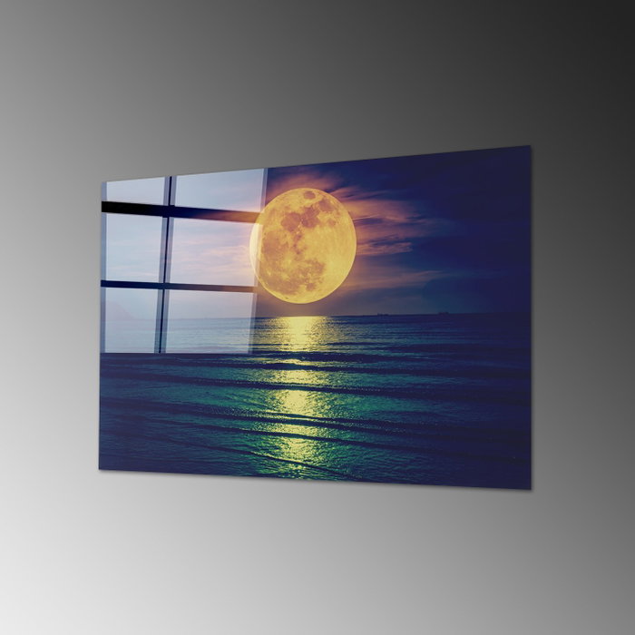 Wallity Cuadro Decorativo de Cristal Templado Multicolor 50 x 70 cm
